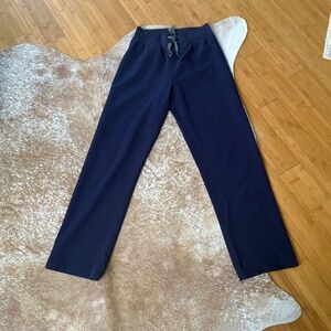 Figs Basic Livingston Scrub Pants Navy